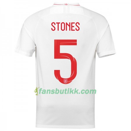 Fotball-VM 2018 England drakt Stones 5 Hjemmetrøye